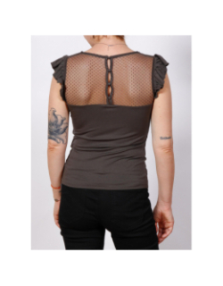 T-shirt sans manche duchan gris femme - Morgan