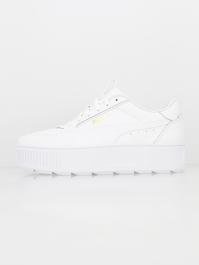 Baskets compensées karmen rebelle blanc femme - Puma