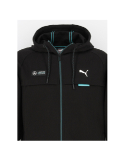 Sweat à capuche mercedes noir homme - Puma