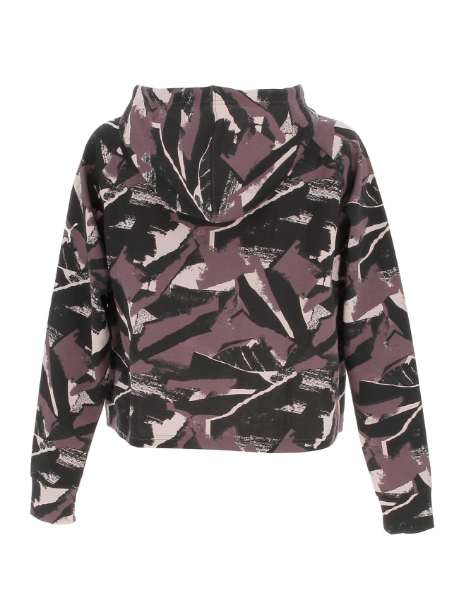 Sweat crop à capuche mdrn spt multicolore femme - Puma