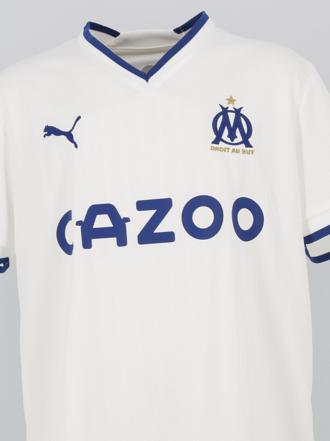 Maillot de football OM blanc enfant - Puma