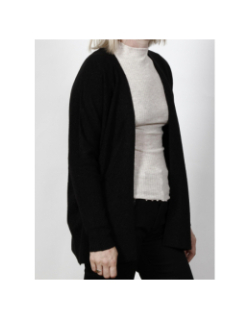 Gilet doudou noir femme - Morgan