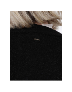 Gilet doudou noir femme - Morgan