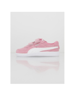 Baskets à scratch icra trainer rose fille - Puma