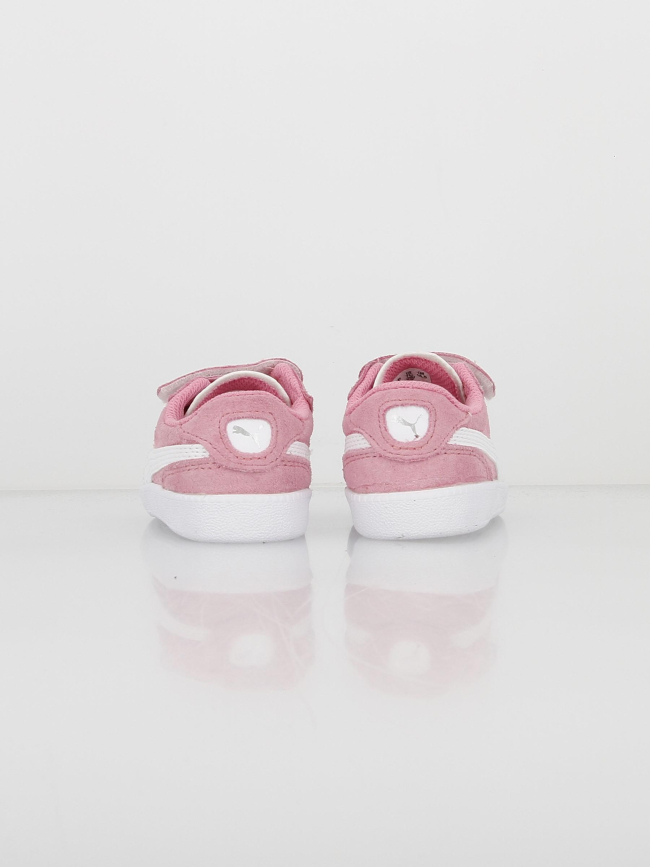 Baskets à scratch icra trainer rose fille - Puma