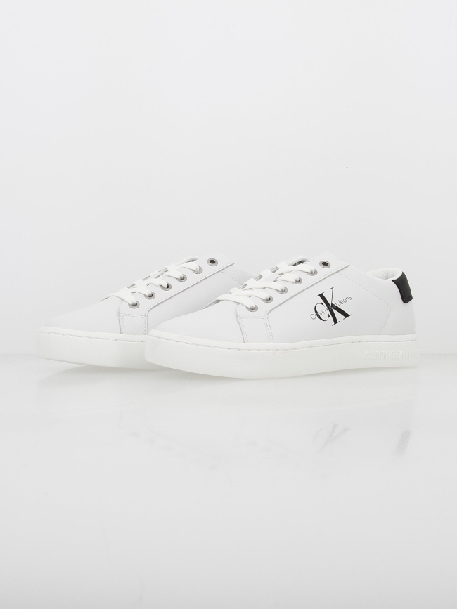 Baskets classic cupsole blanc homme - Calvin Klein