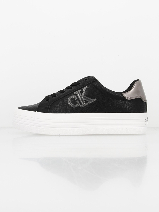 Baskets plateforme vulc noir femme - Calvin Klein