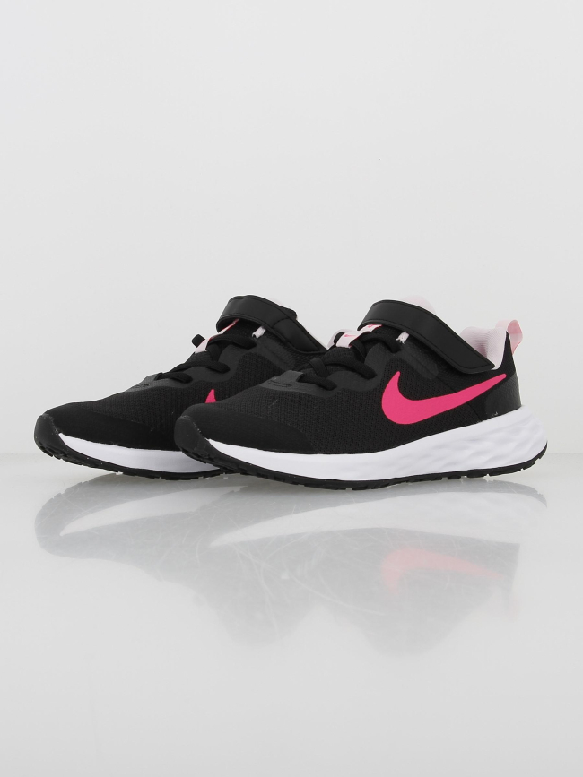 Baskets revolution 6 noir fille - Nike