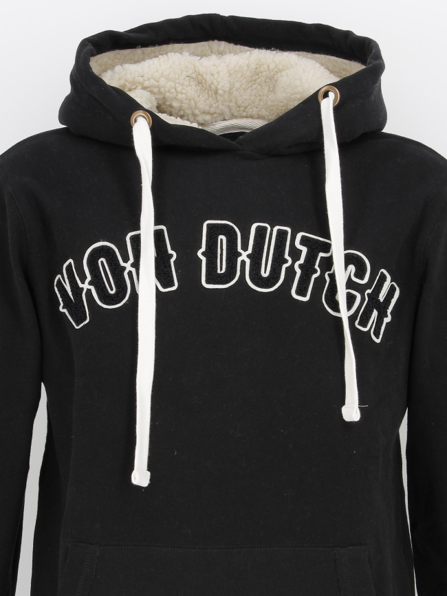 Sweat à capuche must noir homme - Von Dutch