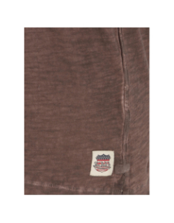 T-shirt tee retro marron - Von Dutch