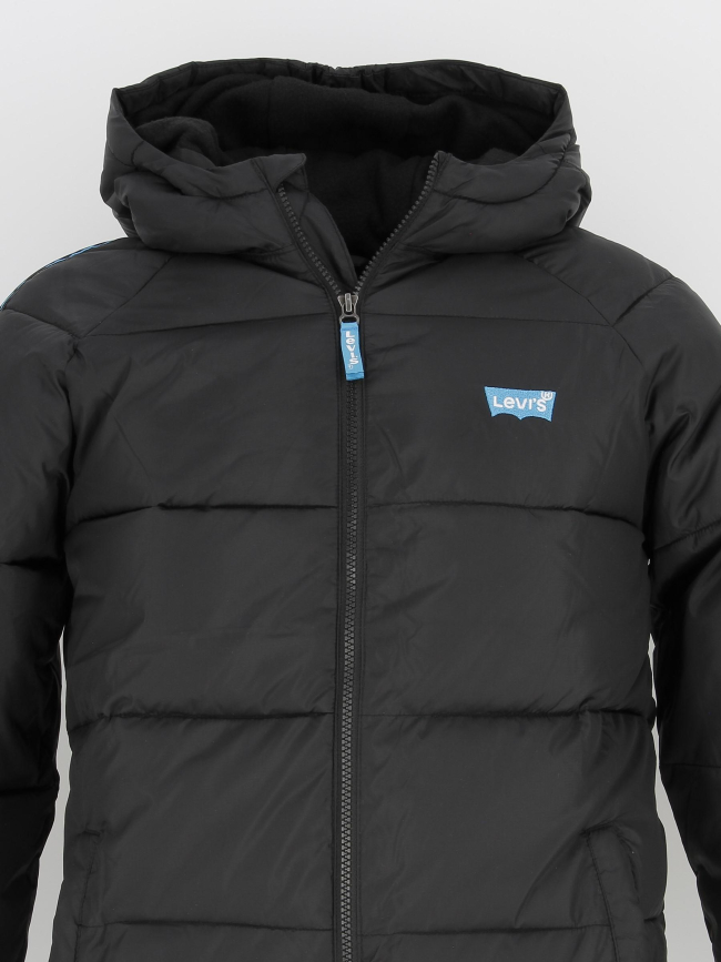 Doudoune à capuche colorblock noir garçon - Levi's