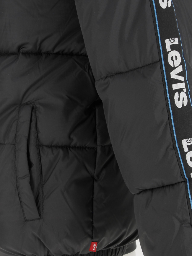 Doudoune à capuche colorblock noir garçon - Levi's