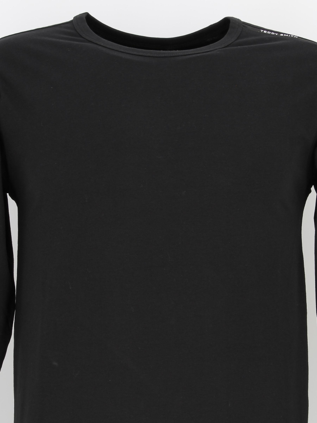 T-shirt manches longues tucker noir homme - Teddy Smith