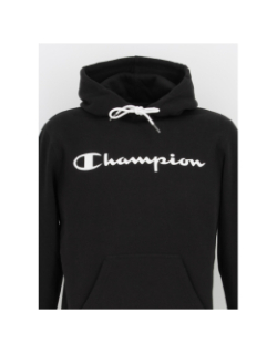 Sweat à capuche hooded noir homme - Champion