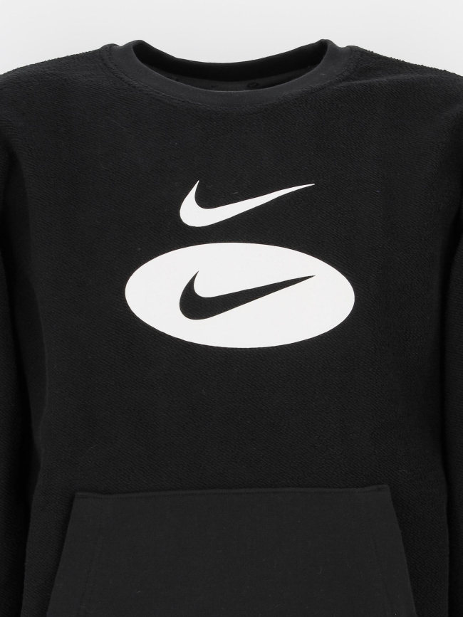 Sweat logo crew noir homme - Nike