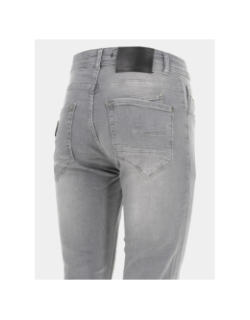 Jean skinny effet usé gris homme - Project X Paris