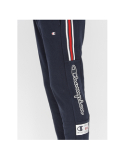 Jogging rib cuff tricolore bleu marine homme - Champion