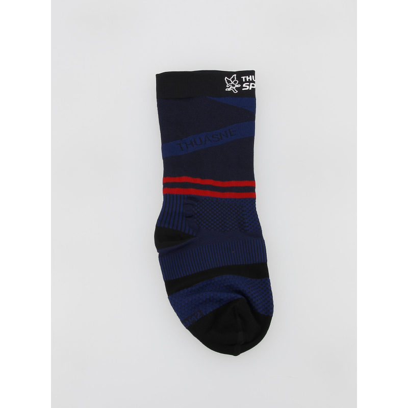 Mi-chaussettes de compression running bleu - Thuasne