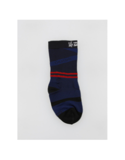 Mi-chaussettes de compression running bleu - Thuasne