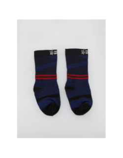 Mi-chaussettes de compression running bleu - Thuasne