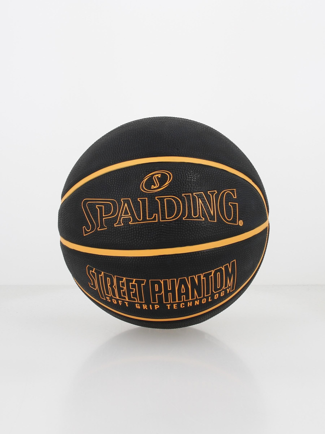 Ballon de basketball street phantom t7 noir - Spalding