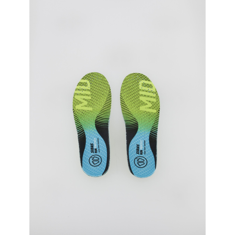 Semelles de running 3feet protect vert - Sidas