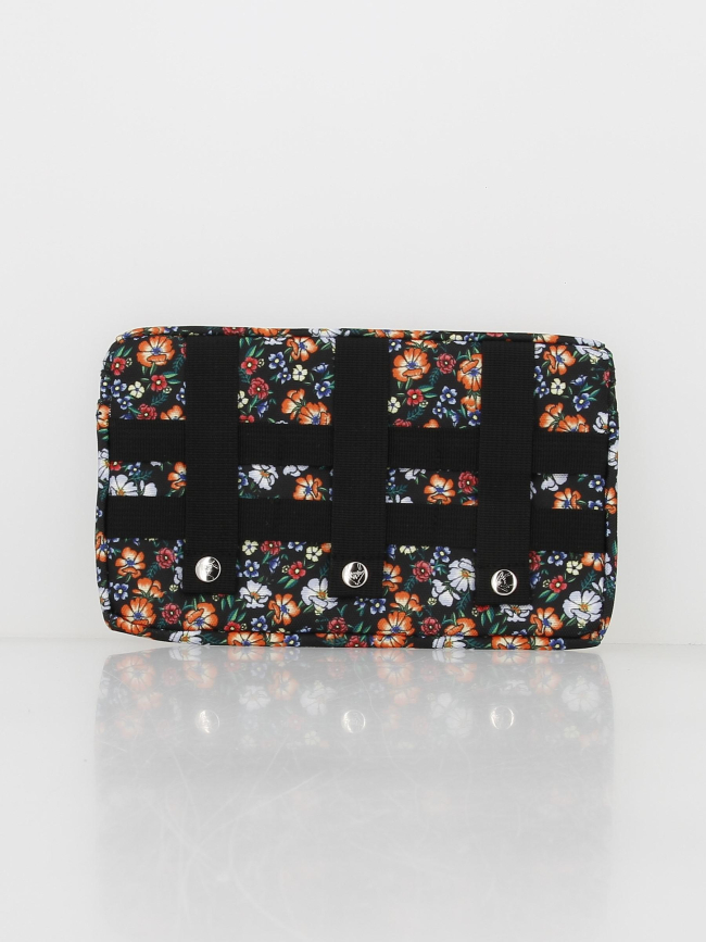 Pochette toledo noir fleuri - Cabaïa