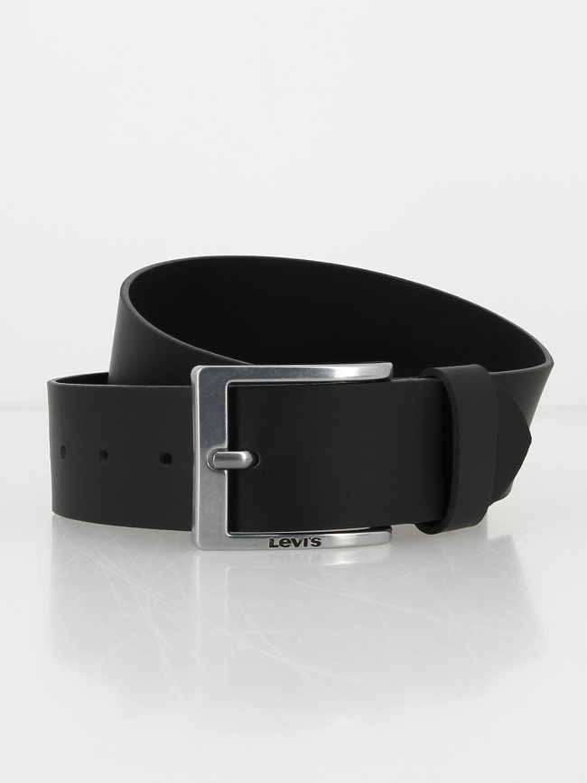 Ceinture cuir véritable wilton noir homme - Levi's