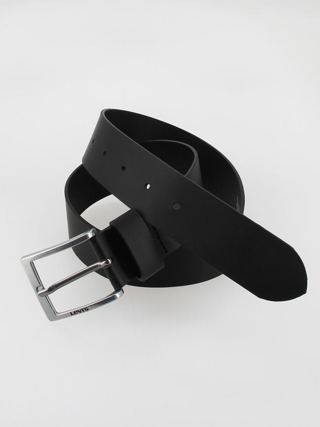 Ceinture cuir véritable wilton noir homme - Levi's