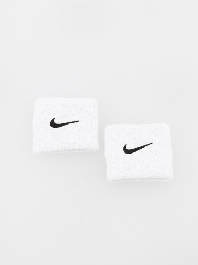 Poignets éponge swoosh blanc - Nike