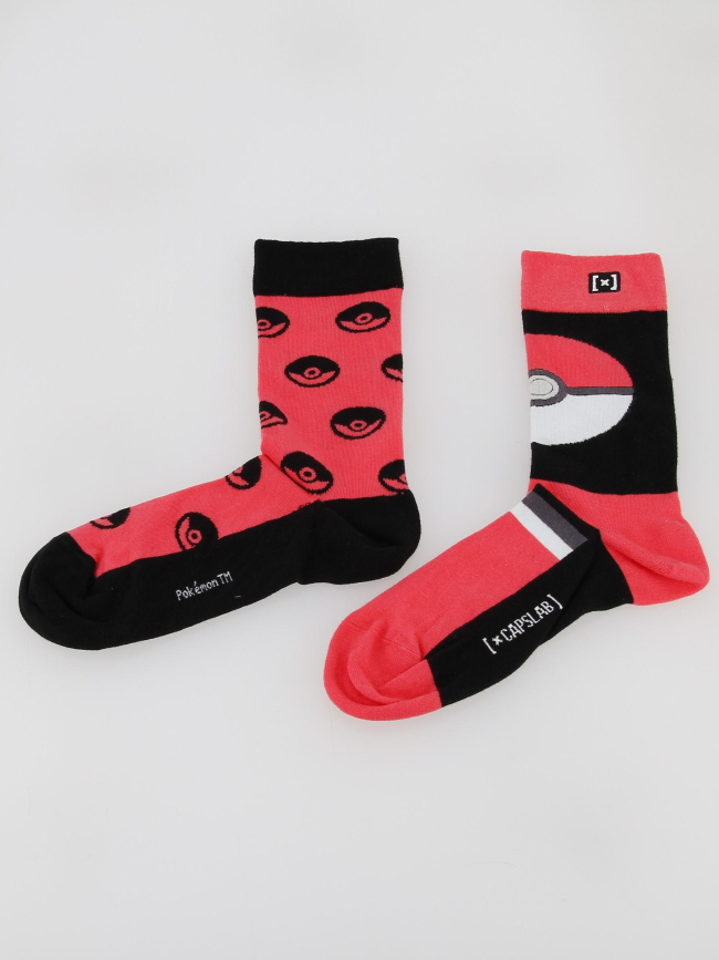 Chaussettes pokémon rose femme - Capslab