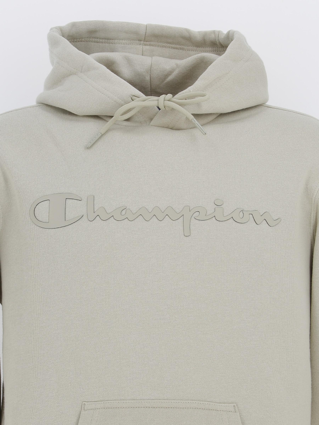 Sweat à capuche hooded vert sauge homme - Champion