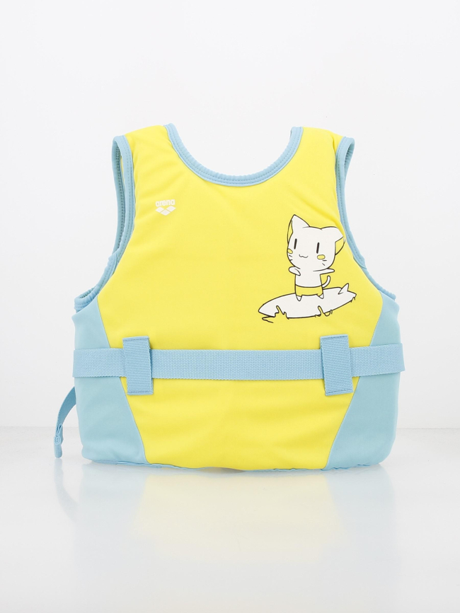 Gilet de natation friends jaune enfant - Arena