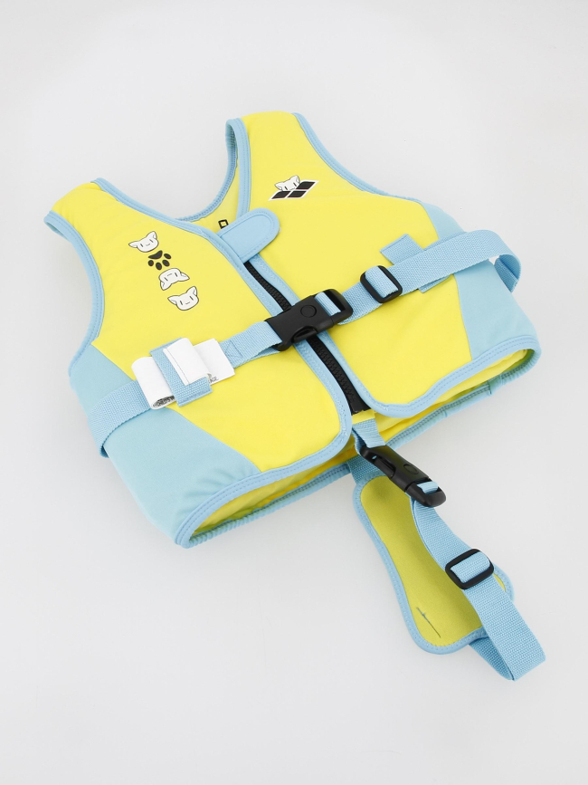 Gilet de natation friends jaune enfant - Arena