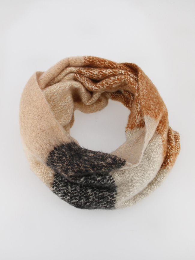 Echarpe tube marron femme - Tiffosi