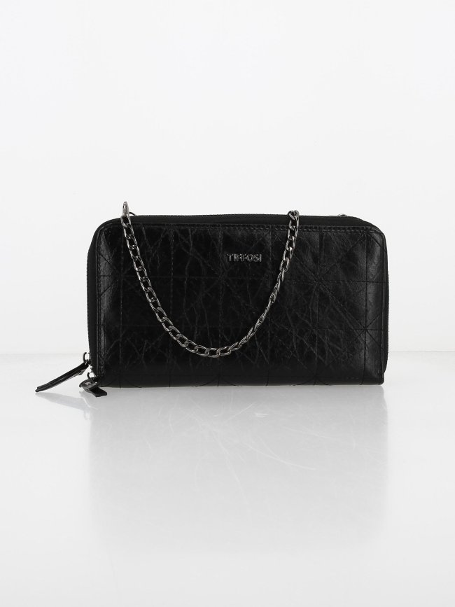 Portefeuille compagnon evie noir femme - Tiffosi