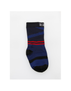 Mi-chaussettes de compression running bleu - Thuasne