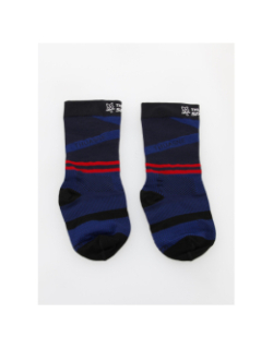 Mi-chaussettes de compression running bleu - Thuasne