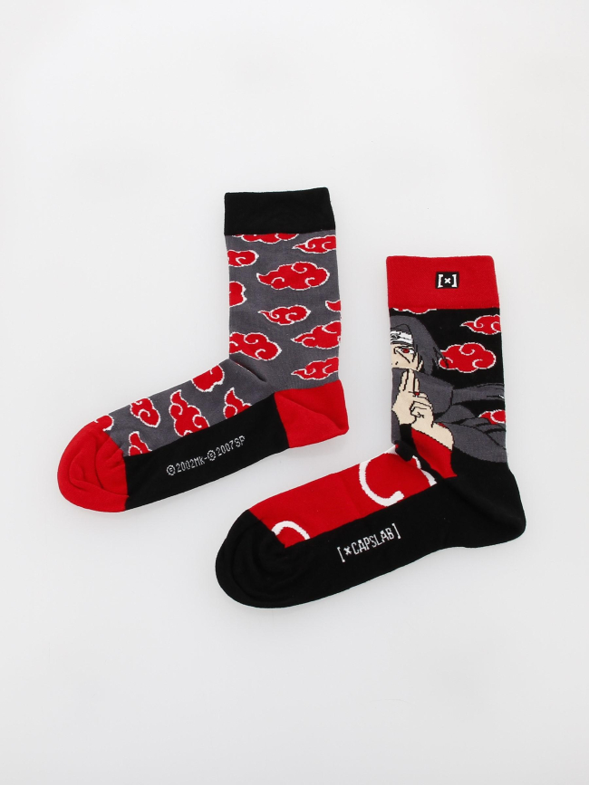 Chaussettes naruto rouge - Capslab