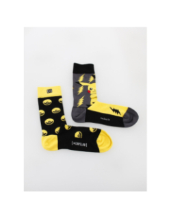 Chaussettes pokémon pika jaune - Capslab