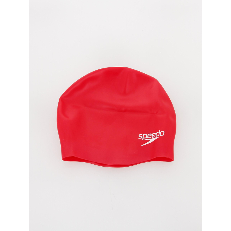 Bonnet de bain natation moulded rouge enfant - Speedo