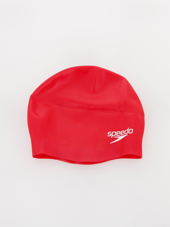 Bonnet de bain natation moulded rouge enfant - Speedo