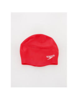 Bonnet de bain natation moulded rouge enfant - Speedo