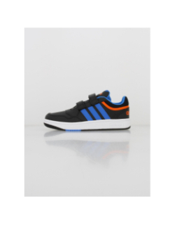 Chaussures de basketball à scratch hoops noir enfant - Adidas