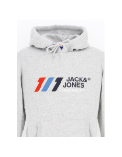 Sweat à capuche jorslope gris - Jack & Jones