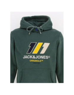 Sweat à capuche jorslope vert homme - Jack & Jones