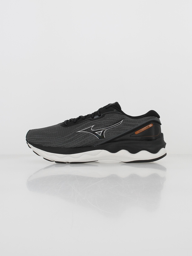 Chaussures de running wave skyrise 3 gris homme - Mizuno