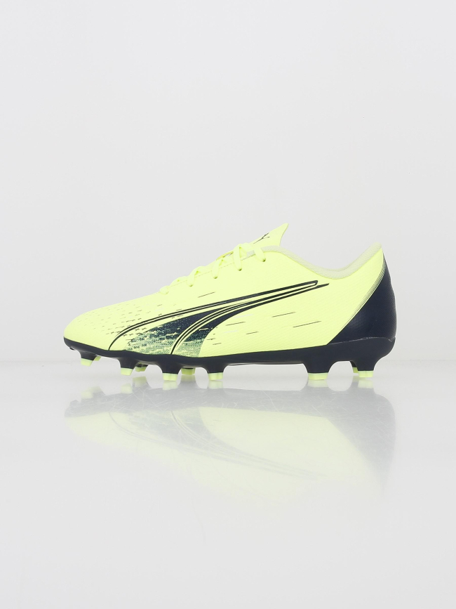 Chaussures de football ultra play fluo enfant - Puma