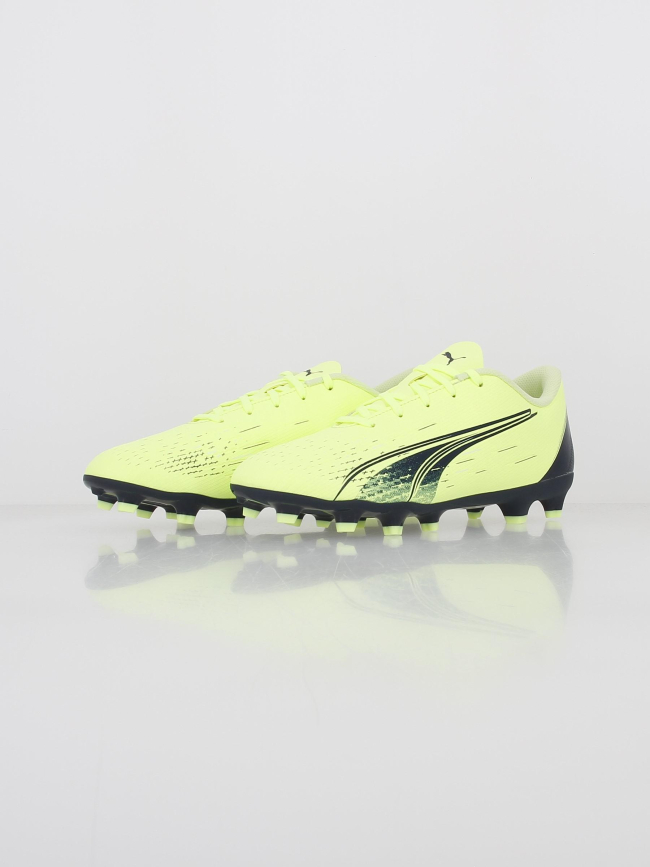 Chaussures de football ultra play fluo enfant - Puma