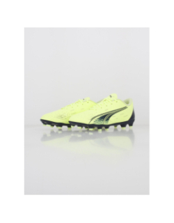 Chaussures de football ultra play fluo enfant - Puma